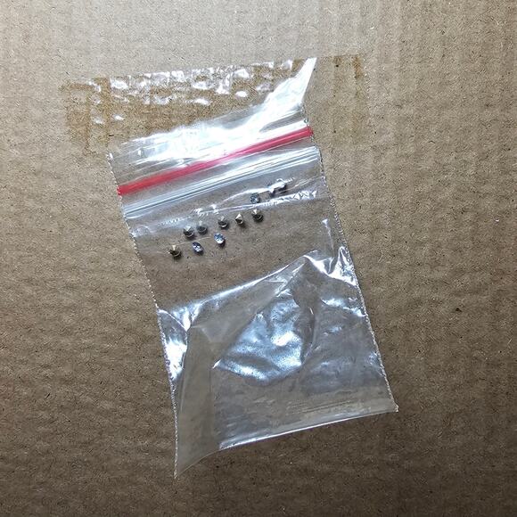 Steve Madden Meggie Crystal Ankle Strap Sandal silver sz 10 - Picture 11 of 11